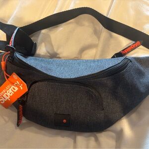 New Grey, Orange and Black Fanny pack